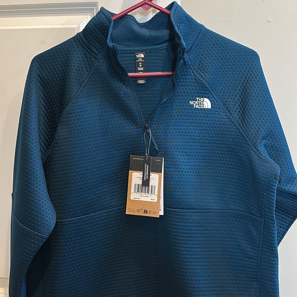 NWT Women’s Dotknit™ Thermal ¼-Zip (M) in Midnight Petrol